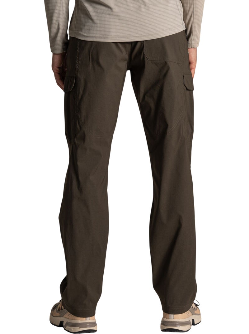 Craghoppers - Pantalon uni à poches et taille mi-haute KIWI PRO Noir Kaki - Kiabi
