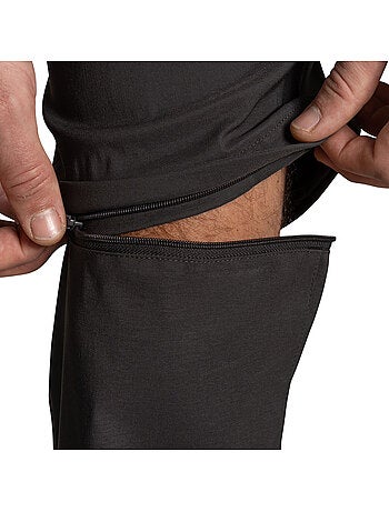 Craghoppers - Pantalon uni à taille mi-haute semi-élastiquée 2-en-1 KIWI PRO
