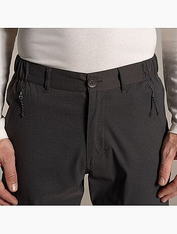 Craghoppers - Pantalon uni à taille mi-haute semi-élastiquée 2-en-1 KIWI PRO