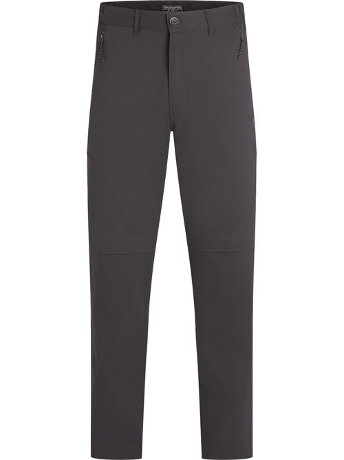 Craghoppers - Pantalon uni à taille mi-haute semi-élastiquée 2-en-1 KIWI PRO - Kiabi Craghoppers - Pantalon uni à taille mi-haute semi-élastiquée 2-en-1 KIWI PRO - Kiabi