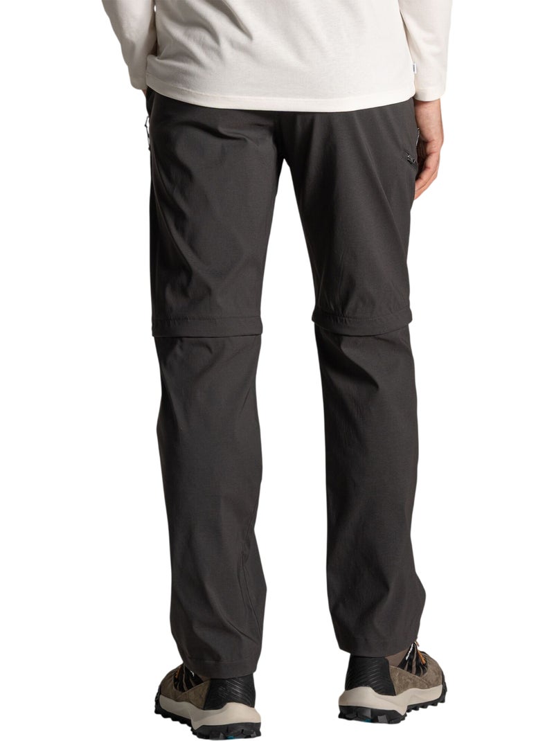 Craghoppers - Pantalon uni à taille mi-haute semi-élastiquée 2-en-1 KIWI PRO Gris Gris anthracite - Kiabi