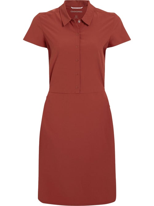 Craghoppers - Robe unie manches courtes style chemise PRO - Kiabi