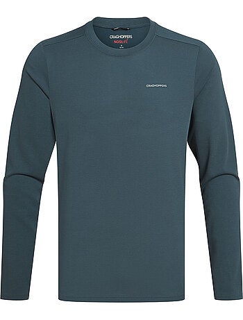 Craghoppers - T-shirt uni manches longues ABEL