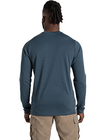 Craghoppers - T-shirt uni manches longues ABEL
