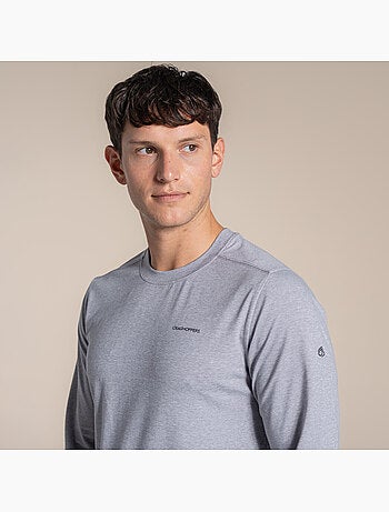 Craghoppers - T-shirt uni manches longues ABEL