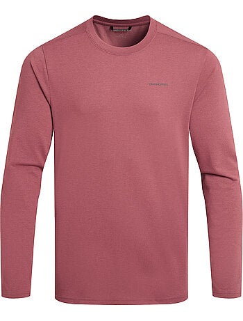 Craghoppers - T-shirt uni manches longues ABEL