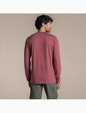 Craghoppers - T-shirt uni manches longues ABEL