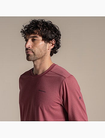 Craghoppers - T-shirt uni manches longues ABEL
