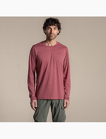 Craghoppers - T-shirt uni manches longues ABEL