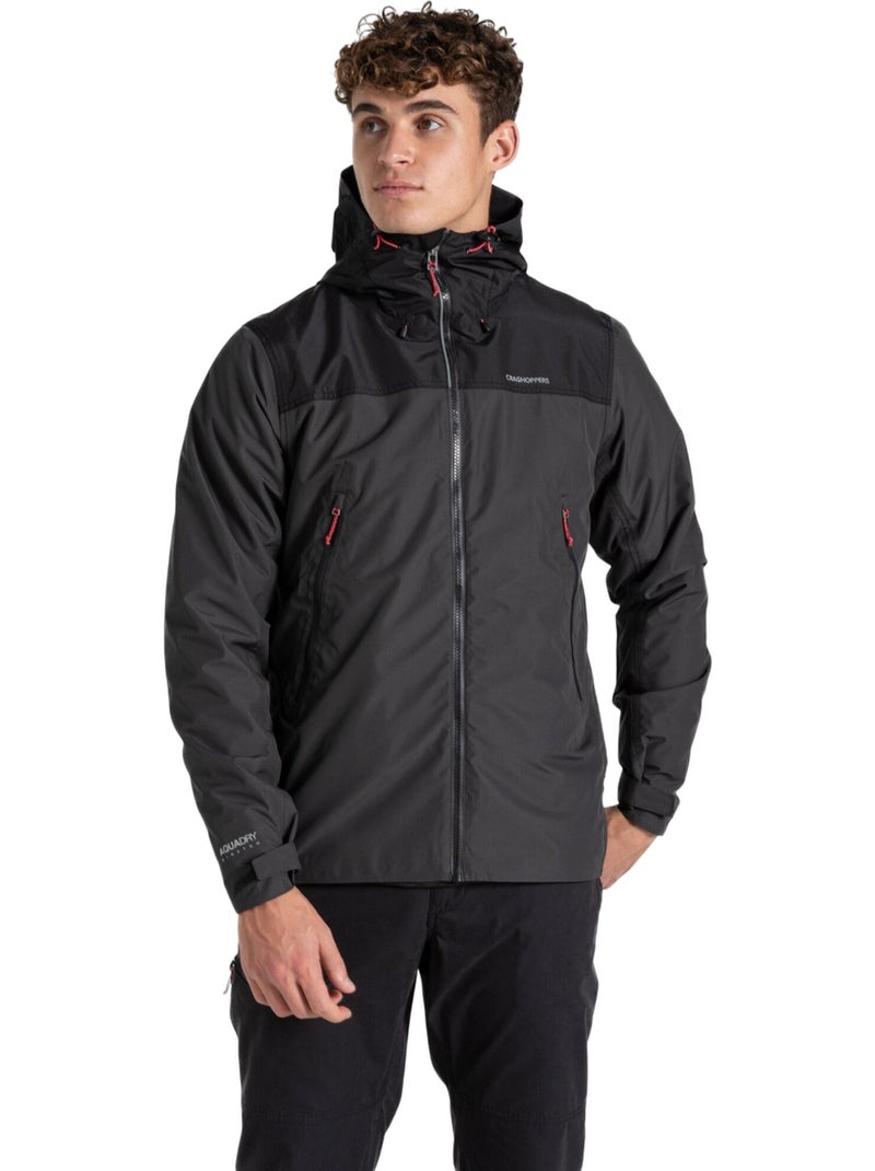 Craghoppers - Veste imperm?able ? capuche VANTH Bleu marine - Kiabi
