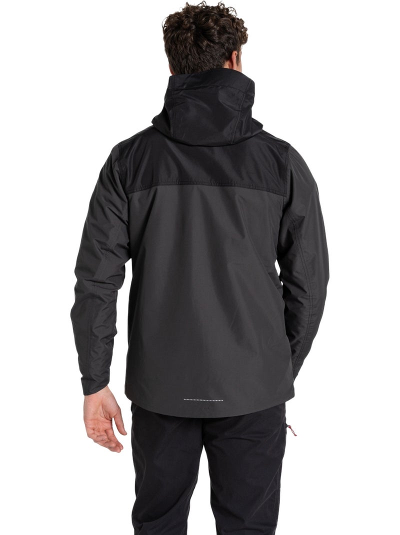 Craghoppers - Veste imperm?able ? capuche VANTH Bleu marine - Kiabi