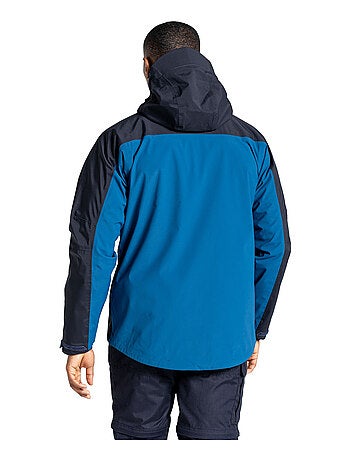 Craghoppers - Veste imperméable bicolore à capuche EXPERT