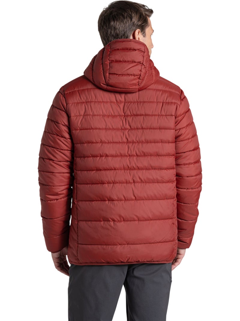 Craghoppers - Veste matelassée pliable à capuche COMPRESSLITE Rouge - Kiabi