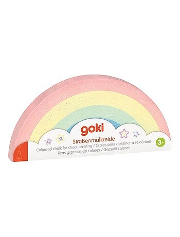 Craie arc-en-ciel pour dessiner à l'extérieur