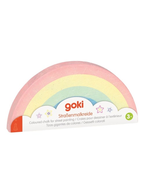 Craie arc-en-ciel pour dessiner à l'extérieur - Kiabi