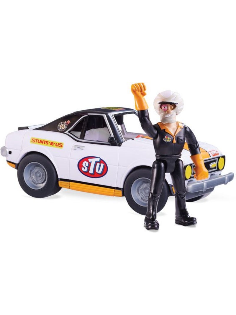 Crash voiture de course - bandai - stuntman stu - coss8200 Multicolore - Kiabi