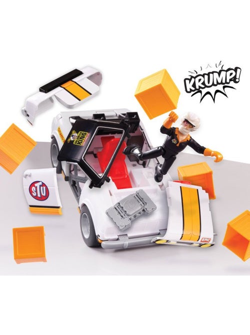 Crash voiture de course - bandai - stuntman stu - coss8200 - Kiabi