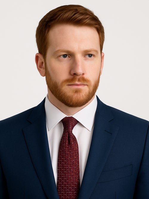 Cravate à Motifs et pochette MATHIAS - Kiabi