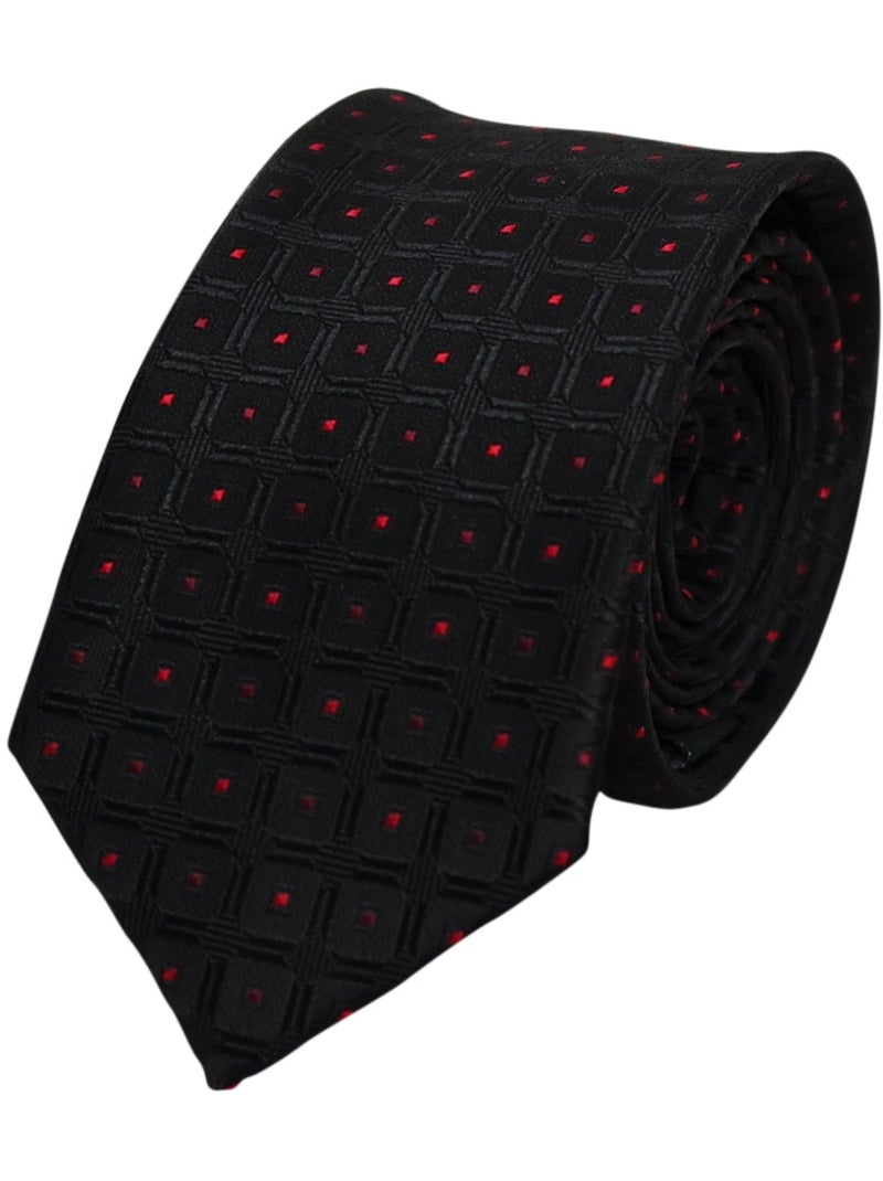 Cravate à pois MODESTO Noir - Kiabi