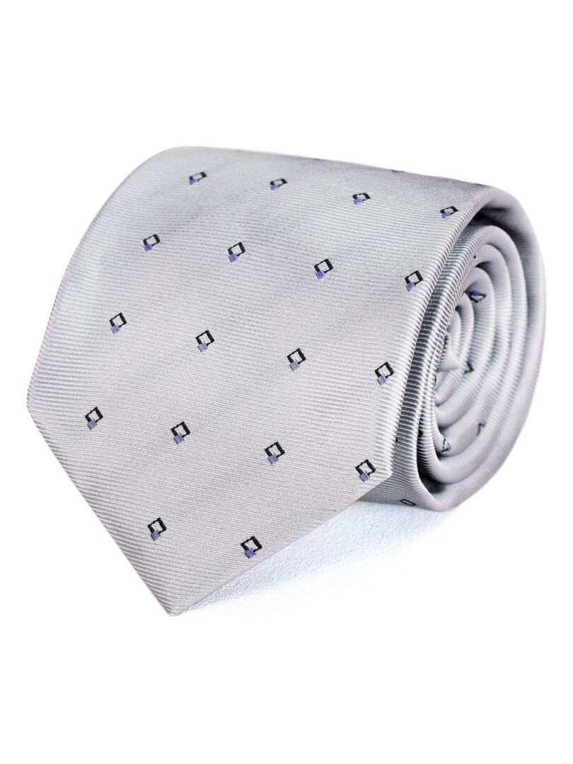 Cravate Diam - Fabriqué en Europe Argent - Kiabi