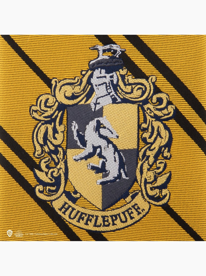 Cravate Écusson Tissé Poufsouffle Adultes - Harry Potter Jaune - Kiabi