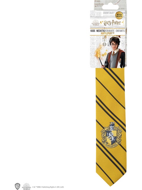Cravate Écusson Tissé Poufsouffle Enfants - Harry Potter - Kiabi