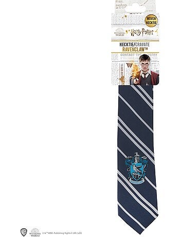 Cravate Écusson Tissé Serdaigle Adultes - Harry Potter