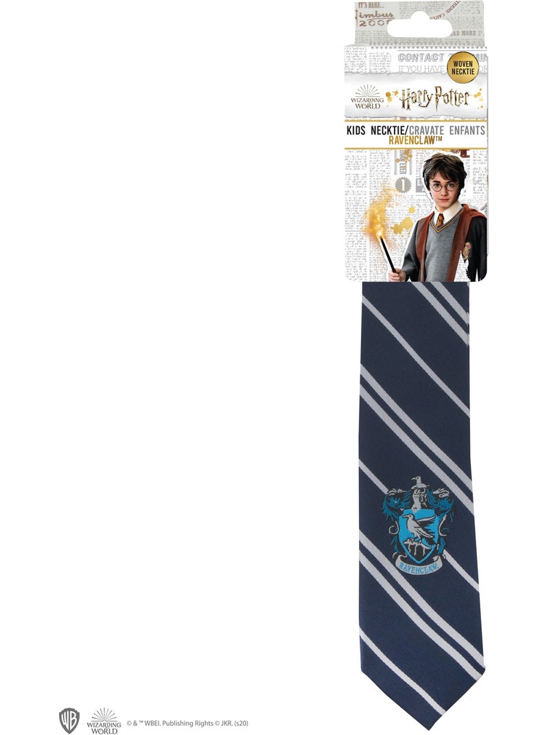 Cravate Écusson Tissé Serdaigle Enfants - Harry Potter Bleu - Kiabi