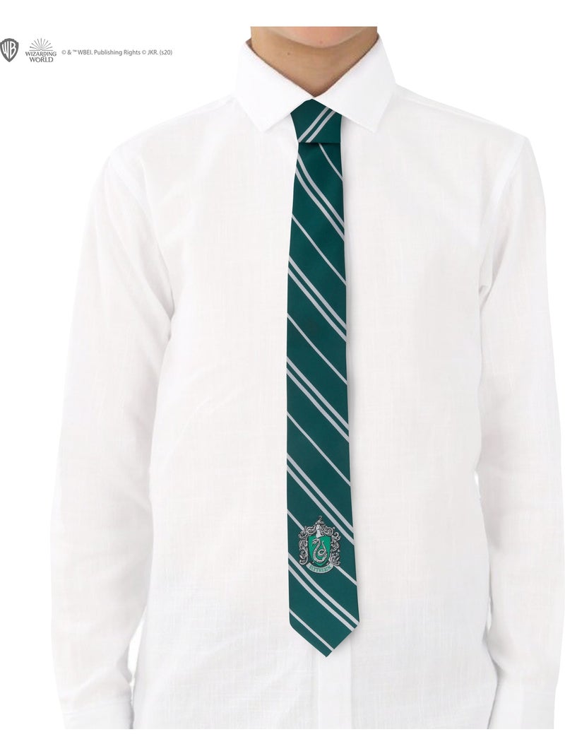 Cravate Écusson Tissé Serpentard Enfants - Harry Potter Vert - Kiabi