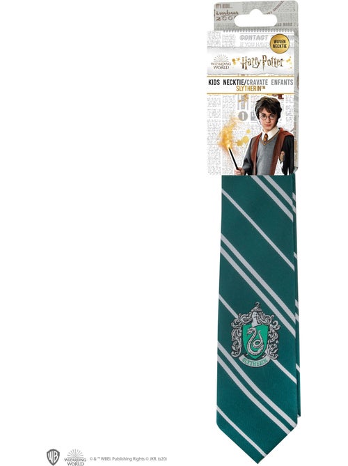 Cravate Écusson Tissé Serpentard Enfants - Harry Potter - Kiabi