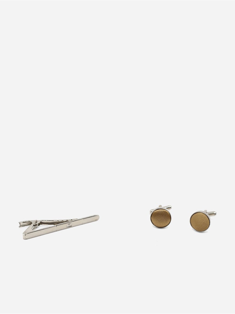 Cravate en coffret - Yves Enzo Camel - Kiabi