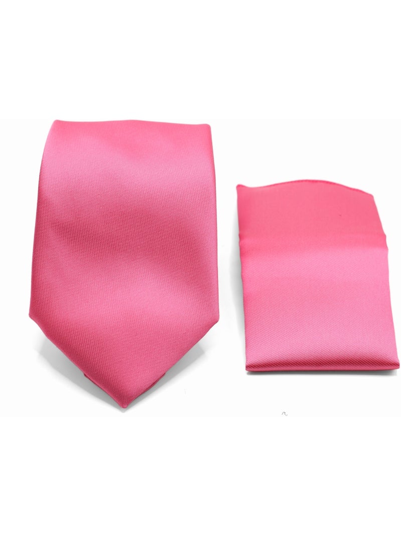 Cravate en coffret - Yves Enzo Magenta - Kiabi