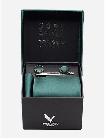 Cravate en coffret - yves enzo