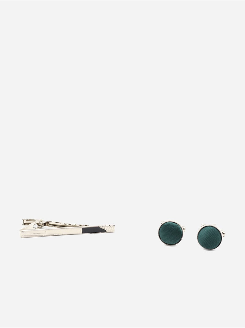 Cravate en coffret - Yves Enzo Vert foncé - Kiabi