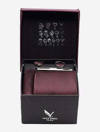 Cravate en coffret - Yves Enzo