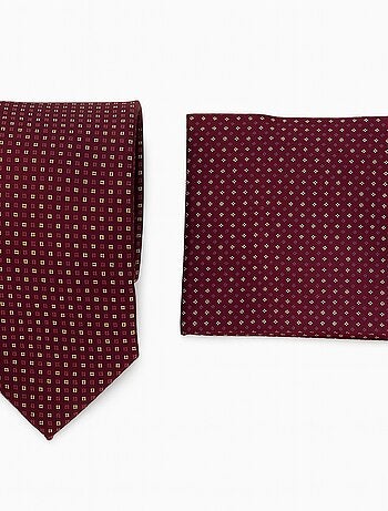 Cravate en soie MATHIAS