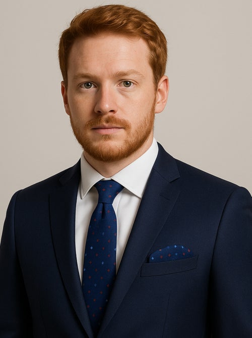 Cravate et Pochette en soie ALEJANDRO - Kiabi