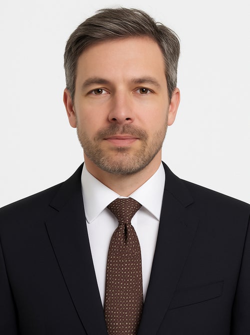 Cravate et pochette en soie ENZO - Kiabi