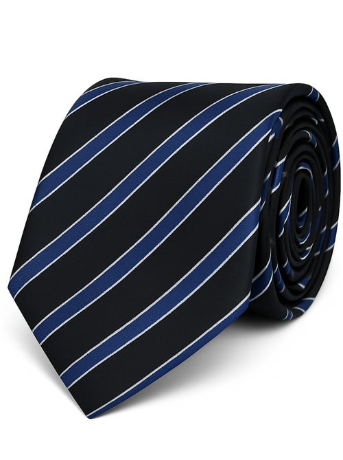 Cravate et pochette en soie FERNANDO - Kiabi