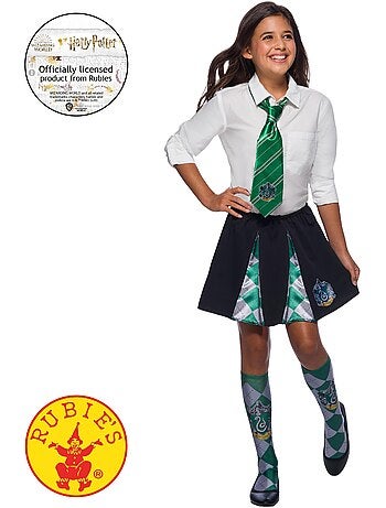 Cravate luxe serpentard harry potter enfant 'rubies'