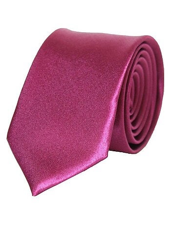 Cravate Satin Slim Kebello