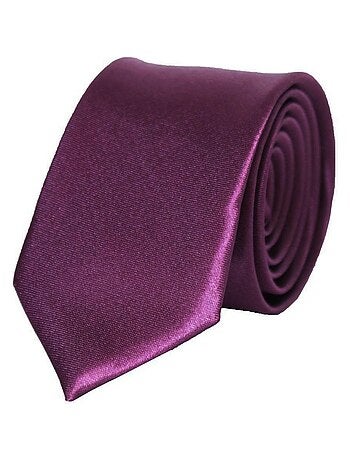 Cravate Satin Slim Kebello