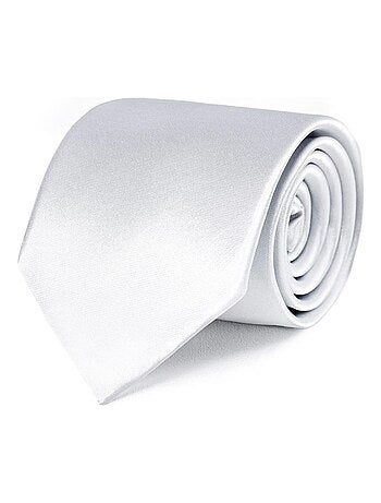 Cravate Satin Unie - Fabriqué en Europe