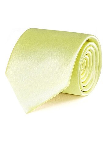 Cravate Satin Unie - Fabriqué en Europe