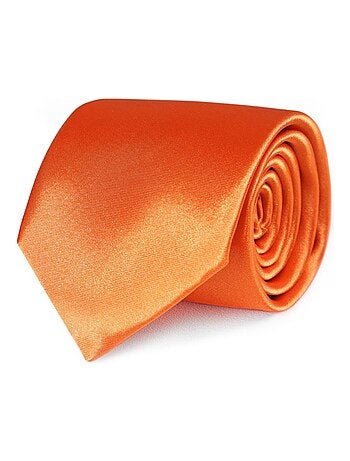 Cravate Satin Unie - Fabriqué en Europe