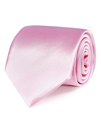 Cravate Satin Unie - Fabriqué en Europe