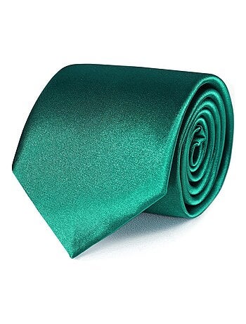 Cravate Satin Unie - Fabriqué en Europe