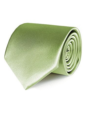 Cravate Satin Unie - Fabriqué en Europe
