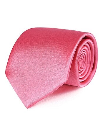 Cravate Satin Unie - Fabriqué en Europe