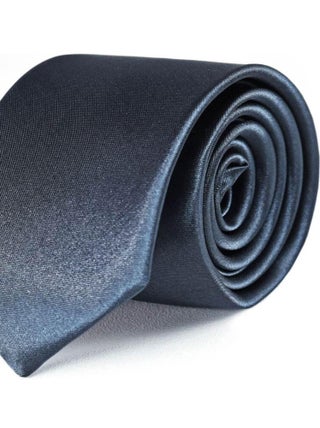 Cravate Slim Satin Unie - Fabriqué en Europe